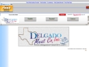 Website Snapshot of DELGADO'S MEAT CO INC