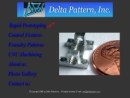 Website Snapshot of Delta Pattern & Model Works