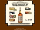 Website Snapshot of Tennessee Dickel Distillery