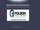 Website Snapshot of FOLSON DIGITAL FORENSICS LLC