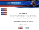 Website Snapshot of DLH Machine, LLC