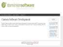 Website Snapshot of Dominion Software, Inc.