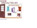 Website Snapshot of Door Specialties, Inc.