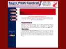 Website Snapshot of Eagle Pest Control & Chemical