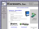 Website Snapshot of ESENSORS INC.