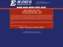 Website Snapshot of EMINGS CENTRAL DISTRIBUTION INC
