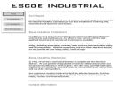Website Snapshot of ESCOE INDUSTRIAL MECHANICAL IN