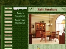Website Snapshot of Falls Lawn Furniture