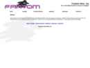 Website Snapshot of Fantom Wire