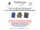 Website Snapshot of Fine Line Embroidery Co.