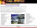 Website Snapshot of Fire Sentry Corp.
