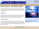 Website Snapshot of Florida Freezer LP