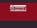 Website Snapshot of Fluid Sealing Products