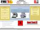 Website Snapshot of FMI Truck Sales & Service