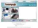 Website Snapshot of FOAMPAK, INC.