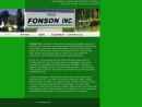 Website Snapshot of Fonson, Inc.