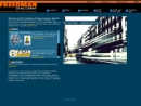 Website Snapshot of Freedman Seating Co.