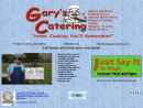 Website Snapshot of GARY'S CATERING