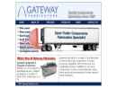 Website Snapshot of Gateway Fabricators