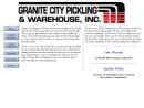 Website Snapshot of Granite City Pickling & Warehousing, Inc.
