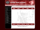 Website Snapshot of Action Feed Systems