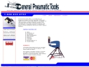 Website Snapshot of General Pneumatic Tools, LLC