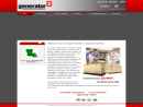 Website Snapshot of Generator Supercenter