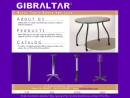 Website Snapshot of Gibraltar, Inc.