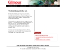Website Snapshot of Gilmour Mfg. Co.