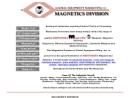 Website Snapshot of Magnetics Div Global Equipment Mktg Inc