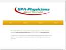 Website Snapshot of GPA - PHYSICIANS, LLC