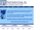Website Snapshot of GREAT EASTERN GROUP INC