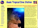Website Snapshot of GUAM TROPICAL DIVE STATION