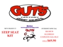Website Snapshot of Guts Racing Products