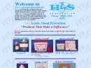 Website Snapshot of H & S Corp.