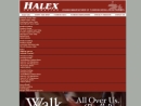 Website Snapshot of Halex Corp.