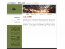 Website Snapshot of Hanson Truss, Inc.