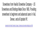 Website Snapshot of Havlick Snowshoe Co.