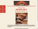Website Snapshot of Hempler's B B Meat & Sausage