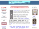 Website Snapshot of High Country Gifts & Engraving
