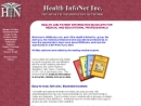 Website Snapshot of HEALTH INFONET INC