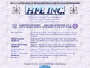 Website Snapshot of H. P. E., Inc.