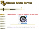Website Snapshot of HP ELECTRIC MOTOR SERVICE