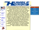 Website Snapshot of Humble Mfg. Co., Inc.