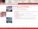 Website Snapshot of HY-R Building Systems