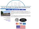 Website Snapshot of IDS Blast Finishing