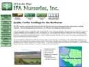 Website Snapshot of IFA NURSERIES INC