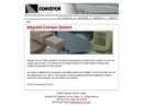 Website Snapshot of Integrated Conveyor Systems