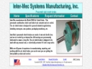 Website Snapshot of Inter-Mec Systems Manufacturing, Inc.