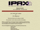 Website Snapshot of Ipax, Inc.